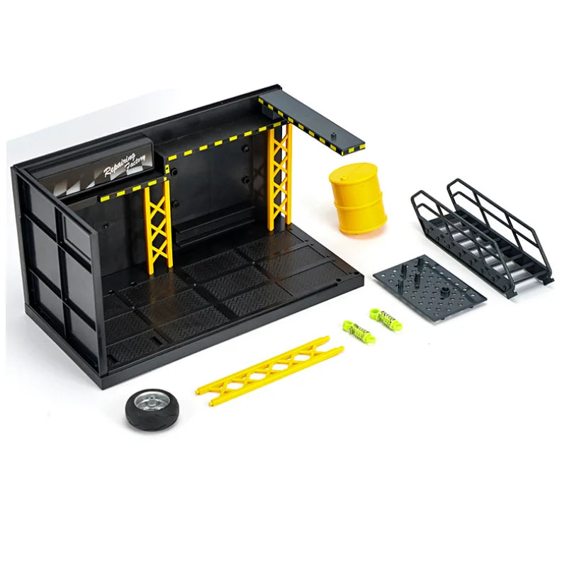 1:24 Scale Diorama Model Car Garage Model – EVOSparks Diecast