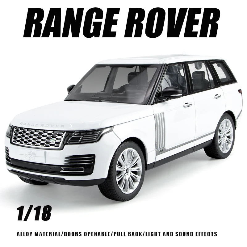 Range Rover Discast 1:18 Range Rover SUV Diecast Model – EVOSparks Diecast