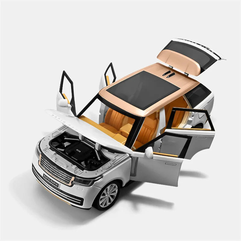 2023 1/24 Range Rover SUV Diecast Car Model