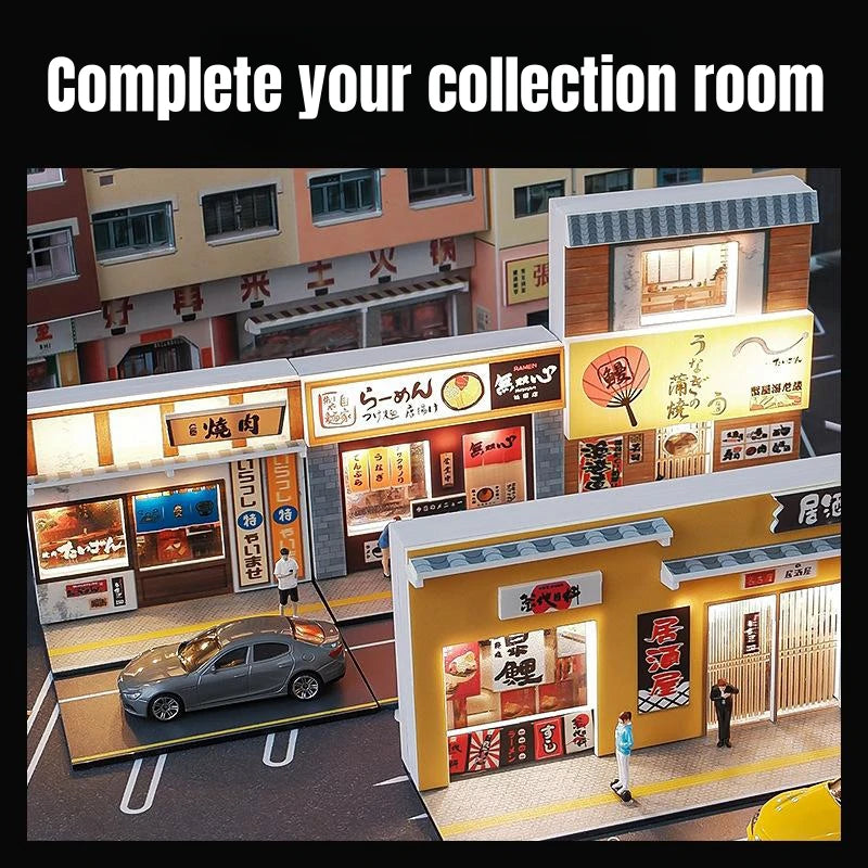 Auto Model Miniatures 1/64 Street Scene City Corner Car Model Miniature – EVOSparks Diecast