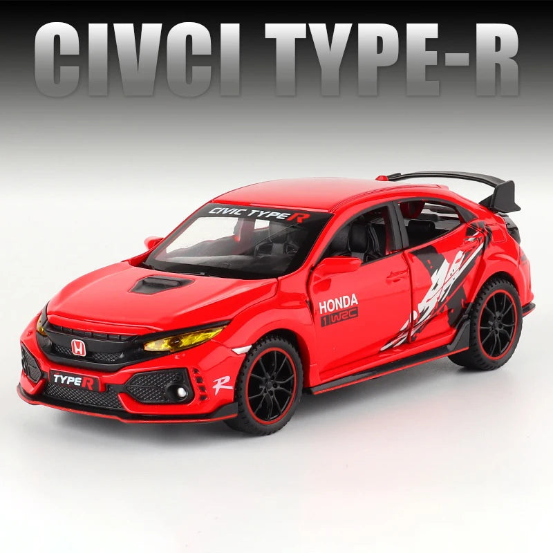 1:32 HONDA CIVIC TYPE-R Diecast Model – EVOSparks Diecast