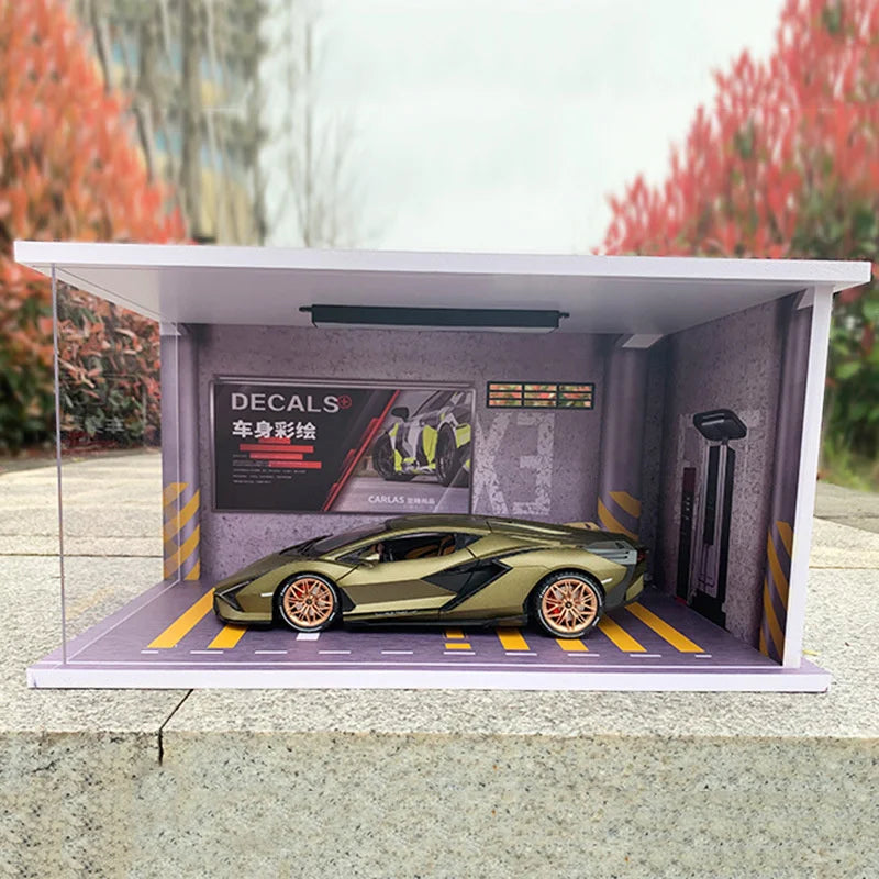 1/18 DIY Car Diorama Model LED Lighting