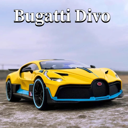 1/18 Bugatti Divo Sports Diecast Car Model