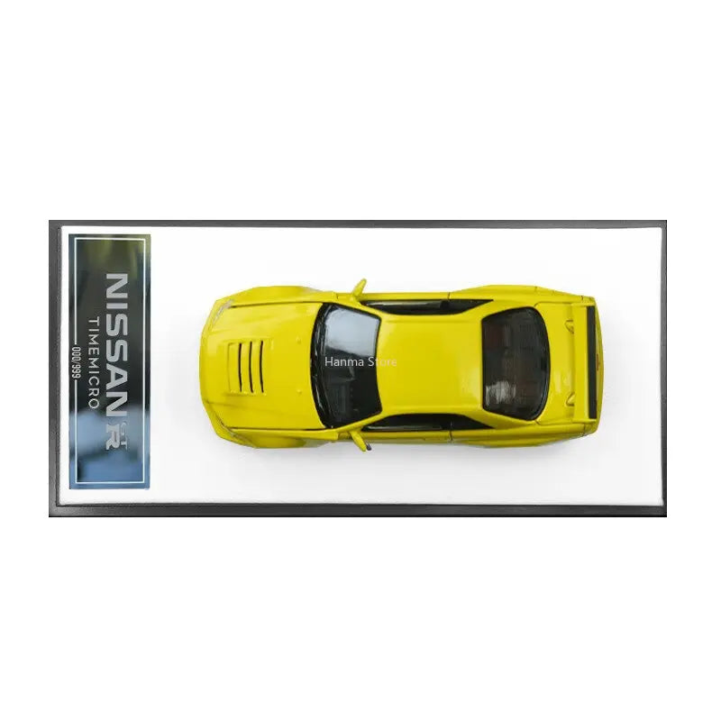 TIME MICRO 1:64 Nissan Gtr34 Open Cover Limited Edition Diecast Car Model
