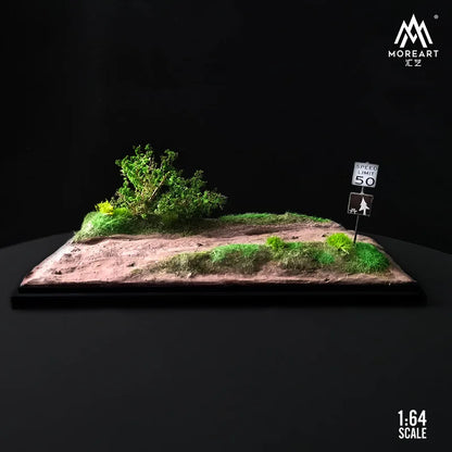 TIMEMICRO&MoreArt 1:64 Green Field Diorama