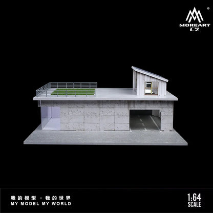 More Art 1:64 Sunlight Room Diorama, Light Version Diorama for Display&Collection&Gift
