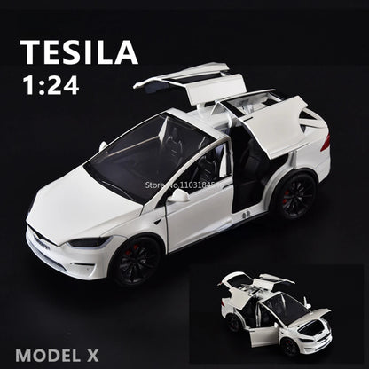 1/24 Scale Alloy Tesla Model X Diecast Model