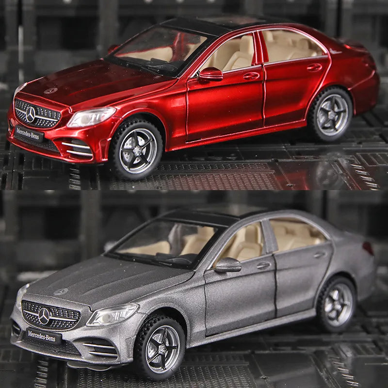 2021 New Diecast Model Cars 1:32 Alloy Miniature Mercedes Benz C260L