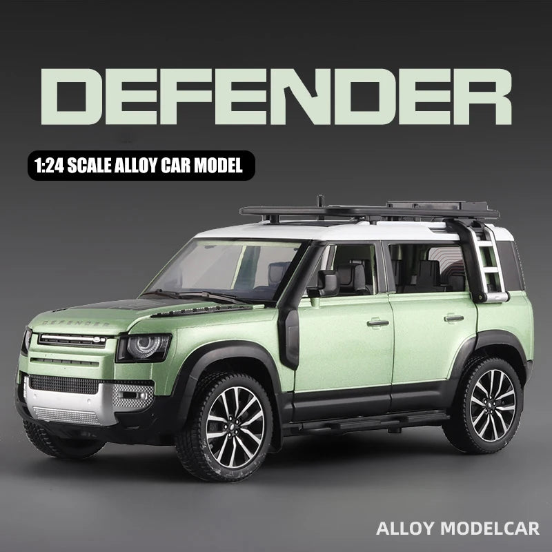 1:24 Scale Lands Rover Defender Off-road Diecast Model