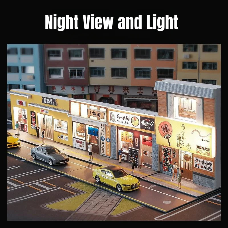 Auto Model Miniatures 1/64 Street Scene City Corner Car Model Miniature – EVOSparks Diecast