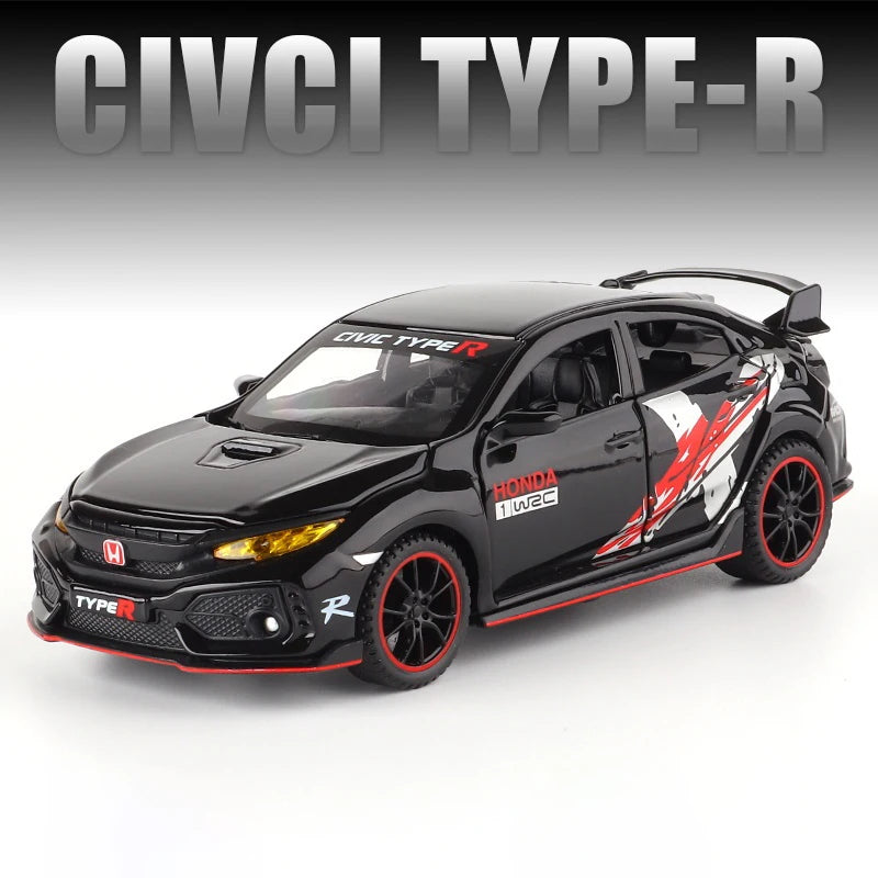 1:32 HONDA CIVIC TYPE-R Diecast Model – EVOSparks Diecast