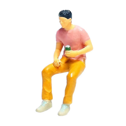 1:64 Drinking Figures Amazingly Detailed Resin Figures