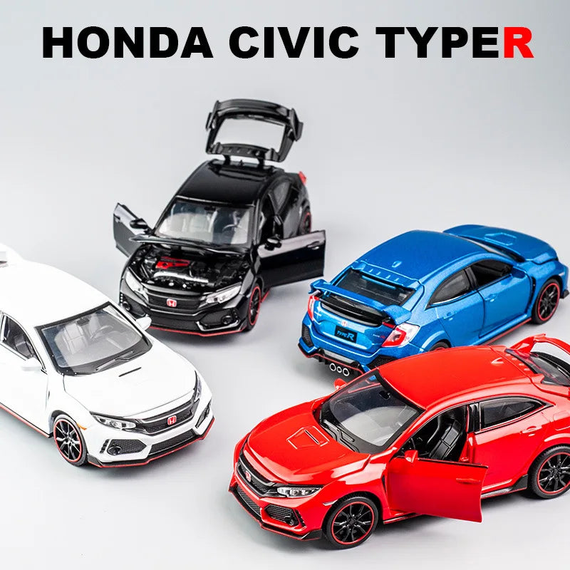 1:32 HONDA CIVIC TYPE-R Diecast Model – EVOSparks Diecast