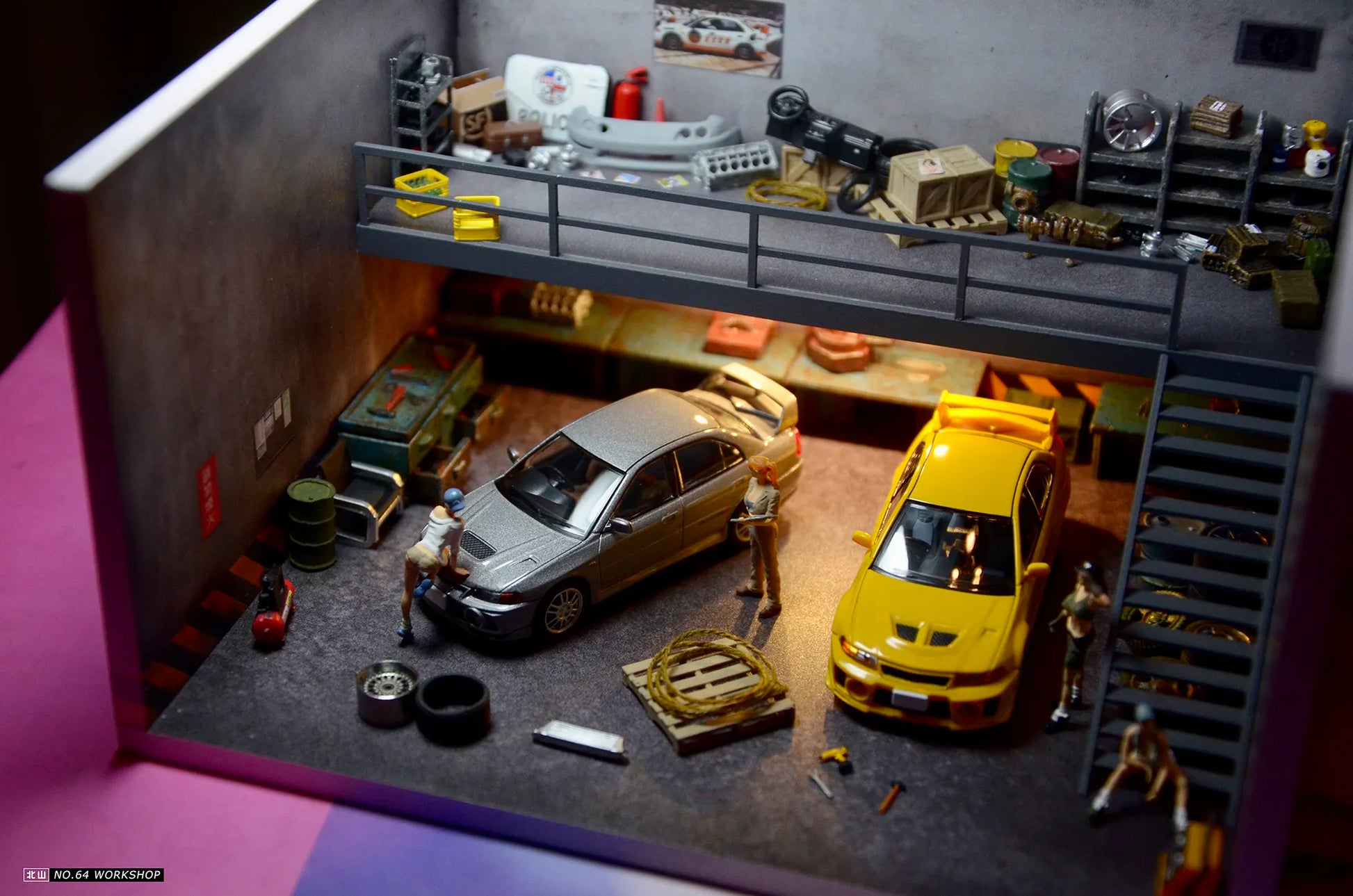 Garages & Workshops - 1:64 Diorama Buildings