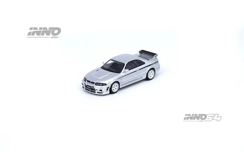 INNO 1:64 NISSAN SKYLINE 2000 GT-R (R33) NISMO 400R LBWK F40 Matte Bla ...
