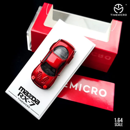 TimeMicro 1:64 Mazda RX-7 Rocket Rabbit Sports Diecast Car