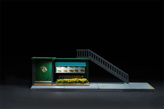 YouCar 1:64 Diorama Subway single storey /RWB house Diorama