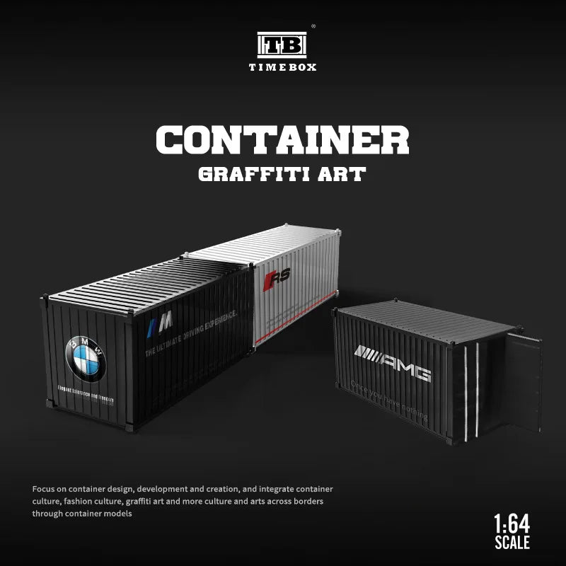 TIMEMICRO & TimeBox original design 1:64 Container Diorama