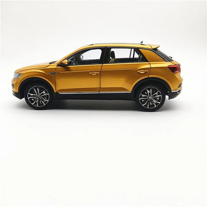 Diecast 1:18 Scale FAW-Volkswagen T-ROC 2018 Alloy Suv Urban Off-road Vehicle Diecast Model
