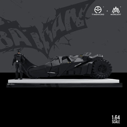 Time Micro 1:64 Bat Mobile With Figure Alloy Diorama Car Model