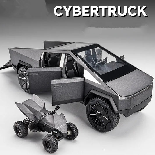 1/24 Tesla Cybertruck Pickup Diecast Model
