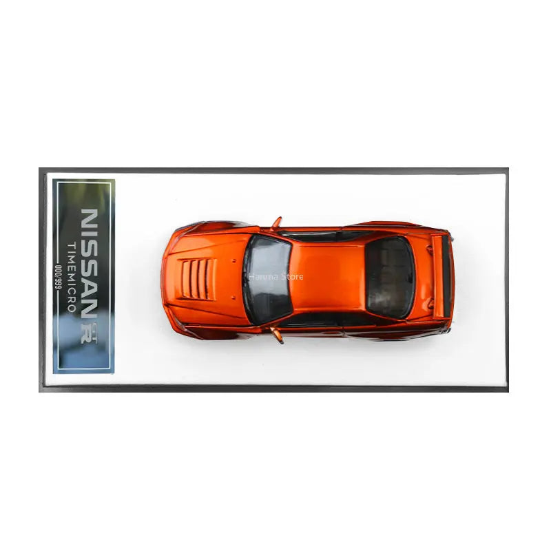 TIME MICRO 1:64 Nissan Gtr34 Open Cover Limited Edition Diecast Car Model