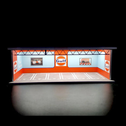1/64 Scale Diorama Car Garage LED Diorama