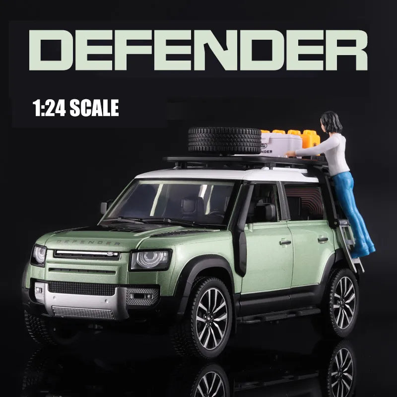 1:24 Scale Lands Rover Defender Off-road Diecast Model