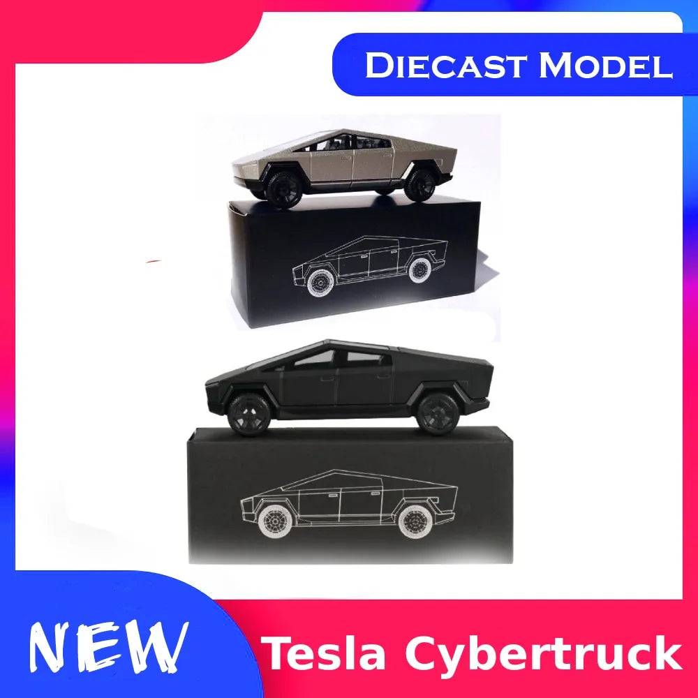 1/64 Tesla Cybertruck Diecast model