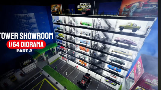 1/64 Tower Showroom Premium Diorama